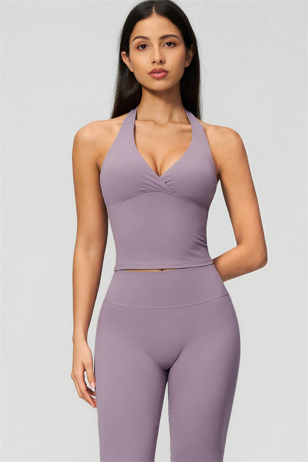 The Lox Crop top Flared Leggings 2-Piece Set