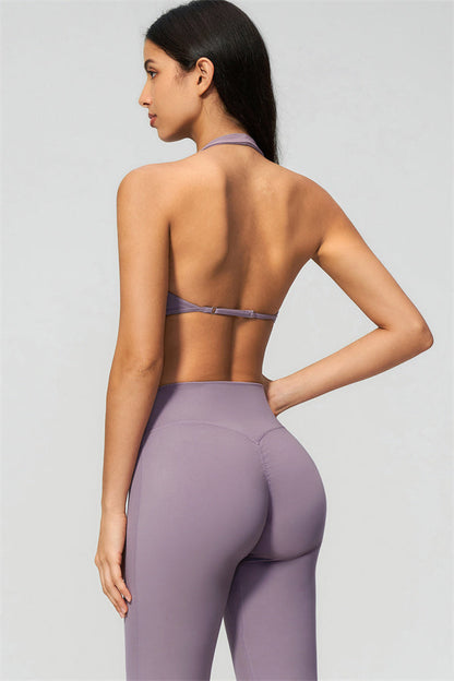 The Lox Sports Bra Flared Leggings 2-Piece Set