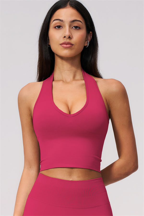 The New Allure Halter Top Capri Leggings 2-Piece Set