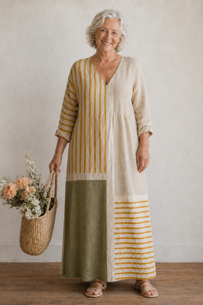The Tuscany Breeze Midi Dress