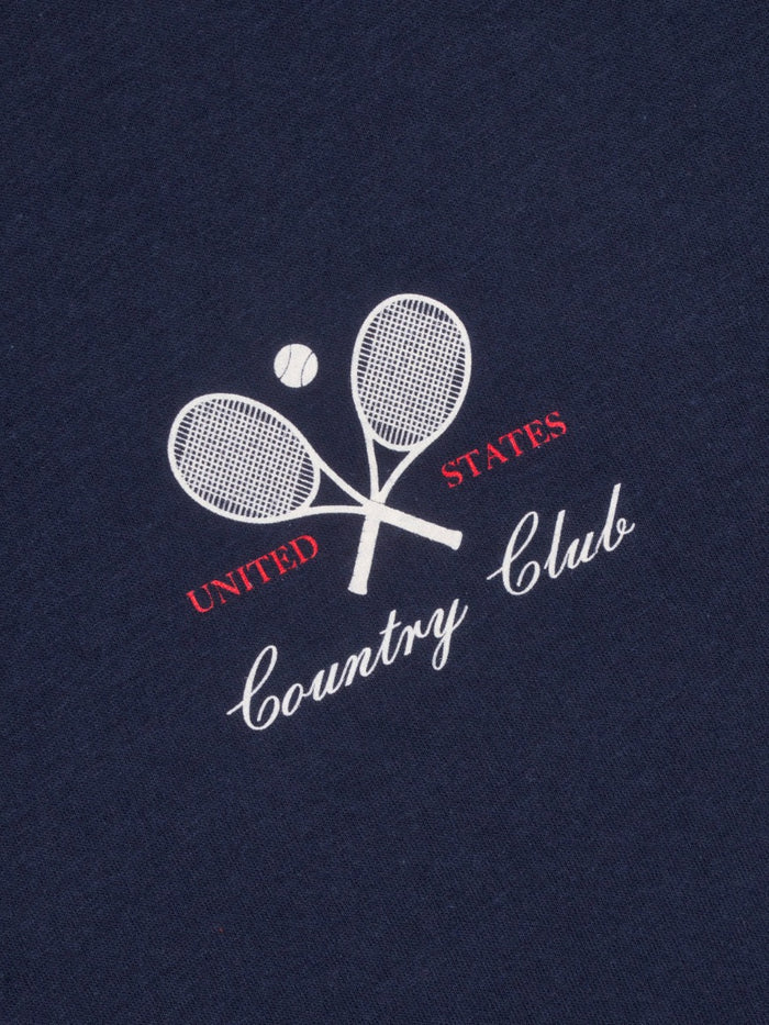 USA Country Club Crop Tee