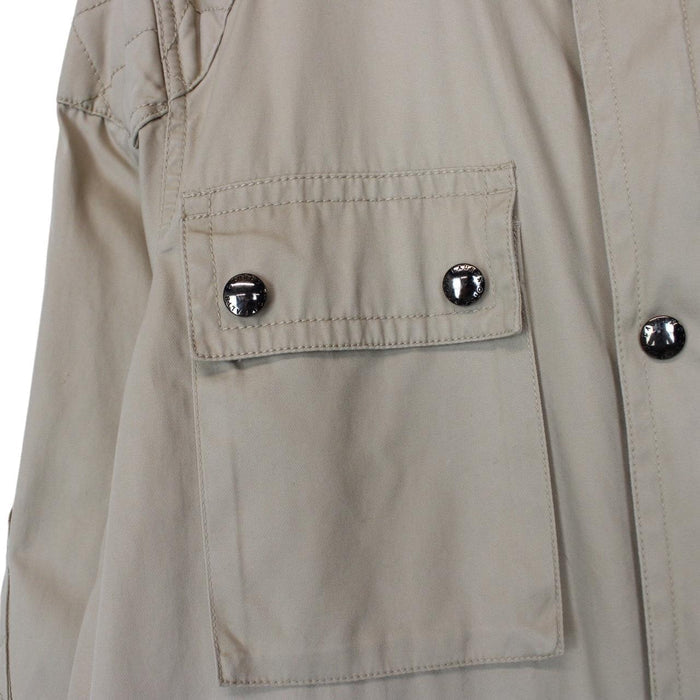 Vintage Polo Ralph Lauren Beige Full Zip Military Multi Pocket Jacket