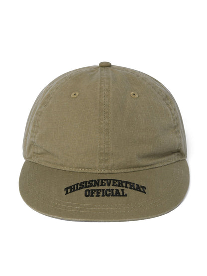 Visor Embroidered Ripstop Cap