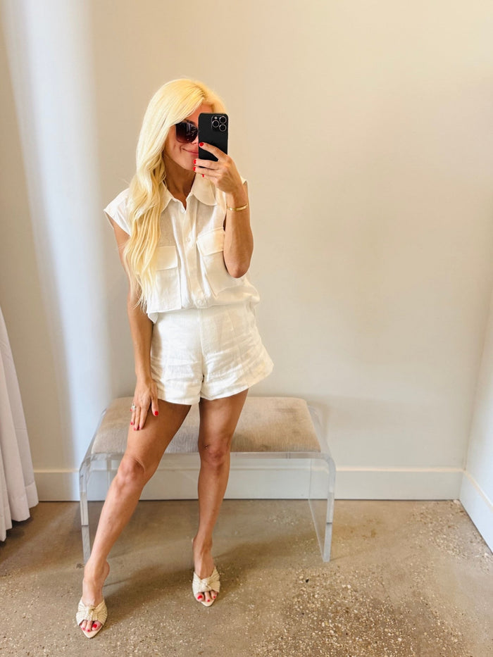 Wellington Sleeveless Shirt - Amor Lafayette