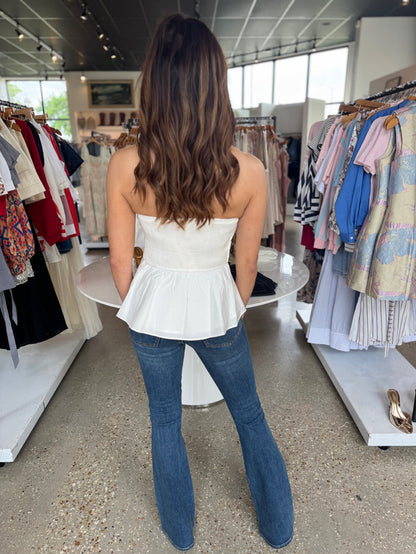White Colbie Top