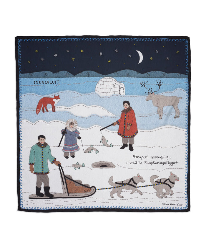 scarf designed by Willow Allen
