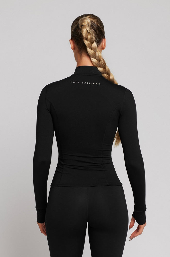 Zip Jacket - BlackKG20 - B - M/LKATE GALLIANO