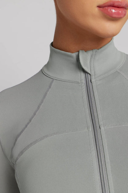 Zip Jacket - Light GreyKG20 - L - M/LKATE GALLIANO
