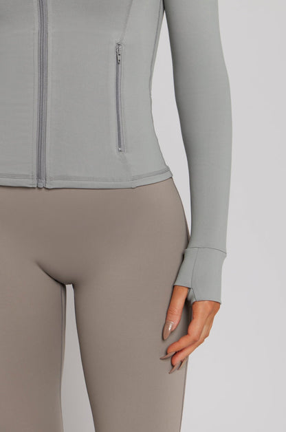 Zip Jacket - Light GreyKG20 - L - M/LKATE GALLIANO
